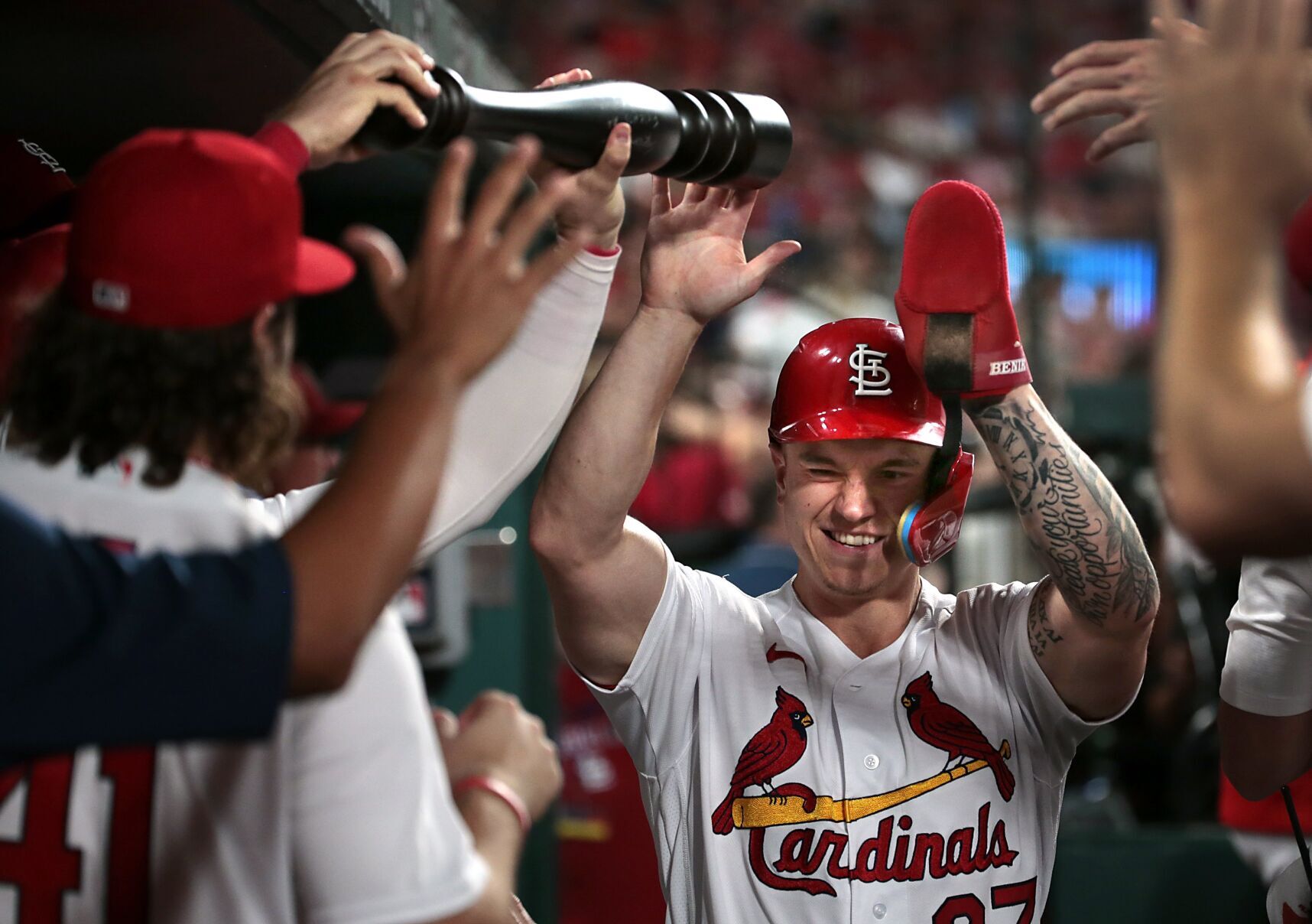 Cardinals, Brewers at Busch